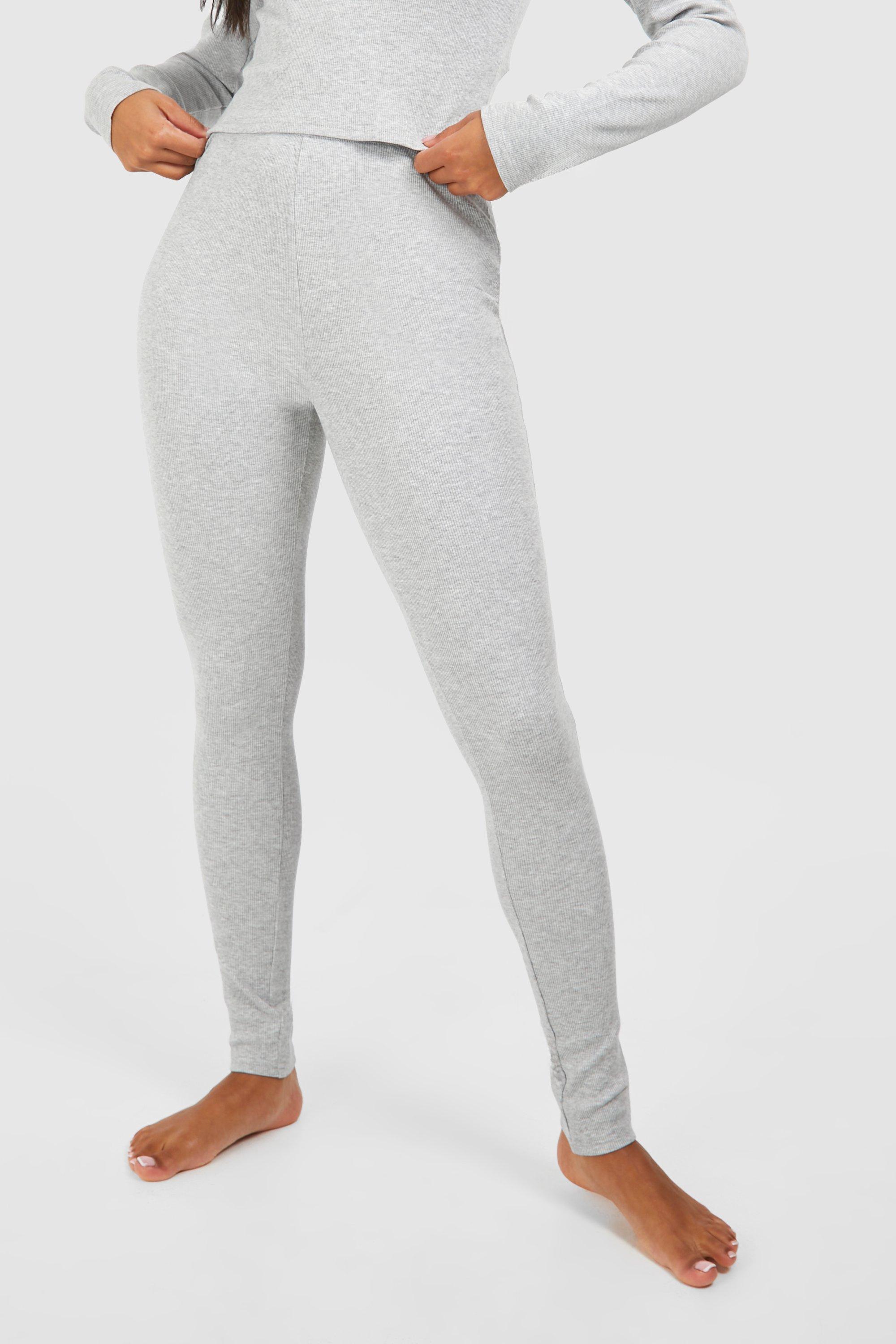 Rib Lounge Leggings boohoo NZ